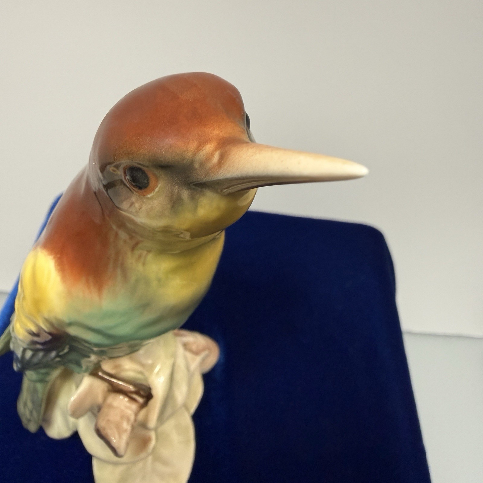 Goebel Bee Eater Bird Figurine W Germany Bee In Vee Mark EXCELLENT 7 Inches