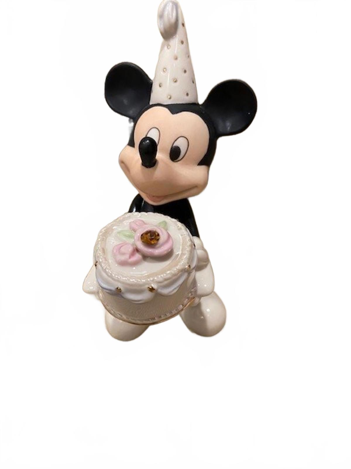 Lenox disney showcase happy birthday to you JANUARY 4.9″ W/COA in Box