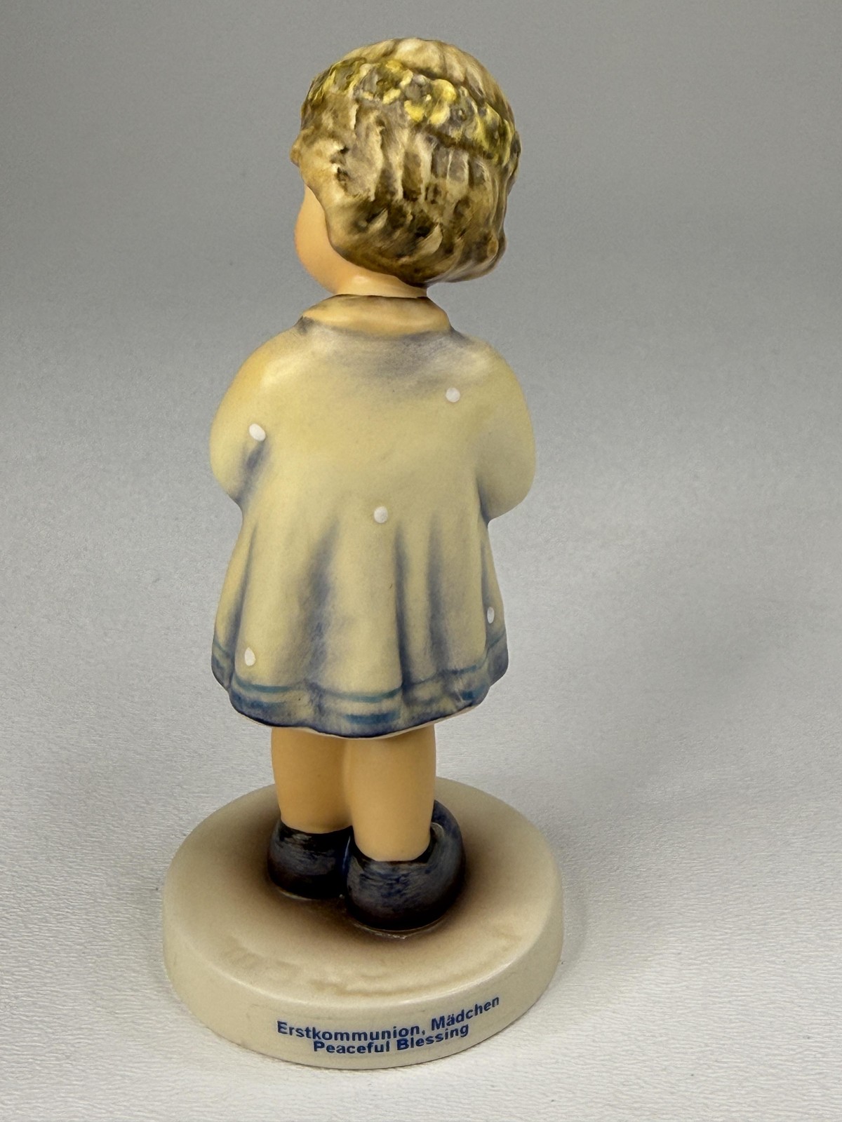 Vintage Hummel Peaceful Blessing Goebel 814 Porcelain Girl Figurine Germany