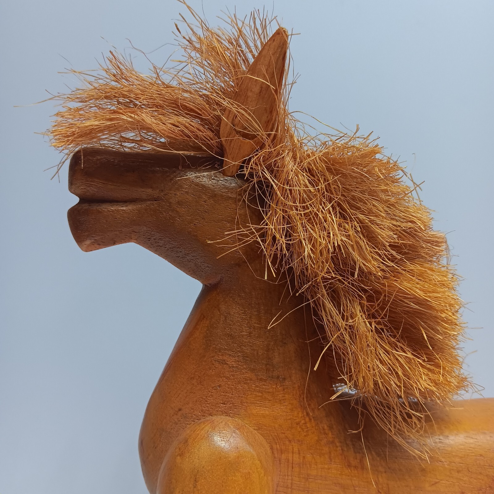 🐎 NOVICA Artisan Crafted Brown Wood Horse Sculpture ‘Jaifah Aksornsri’ Folk Art