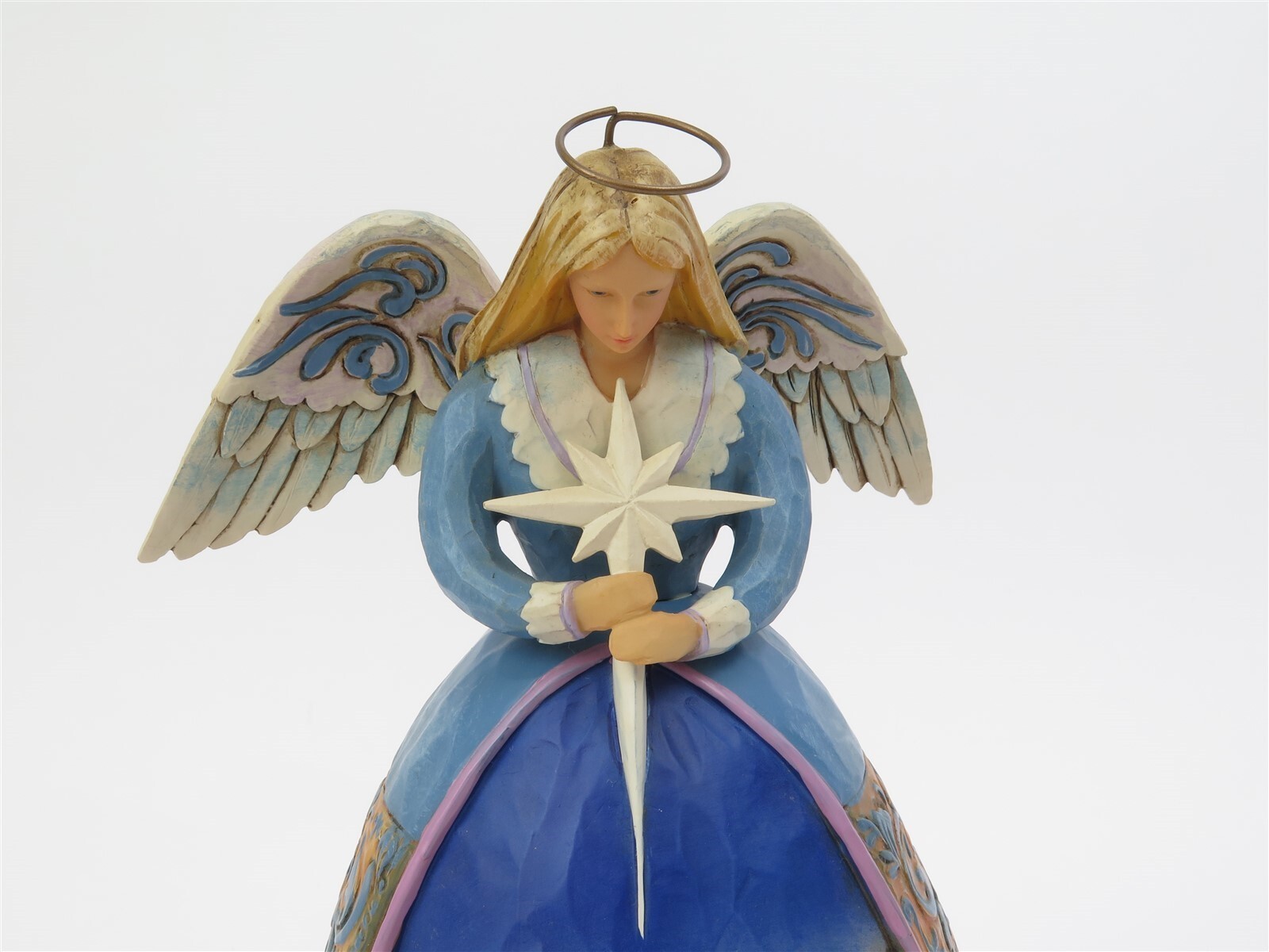 Jim Shore Heartwood Creek Angel Nativity Scene “A Star Shall Guide Us” 10.25″t