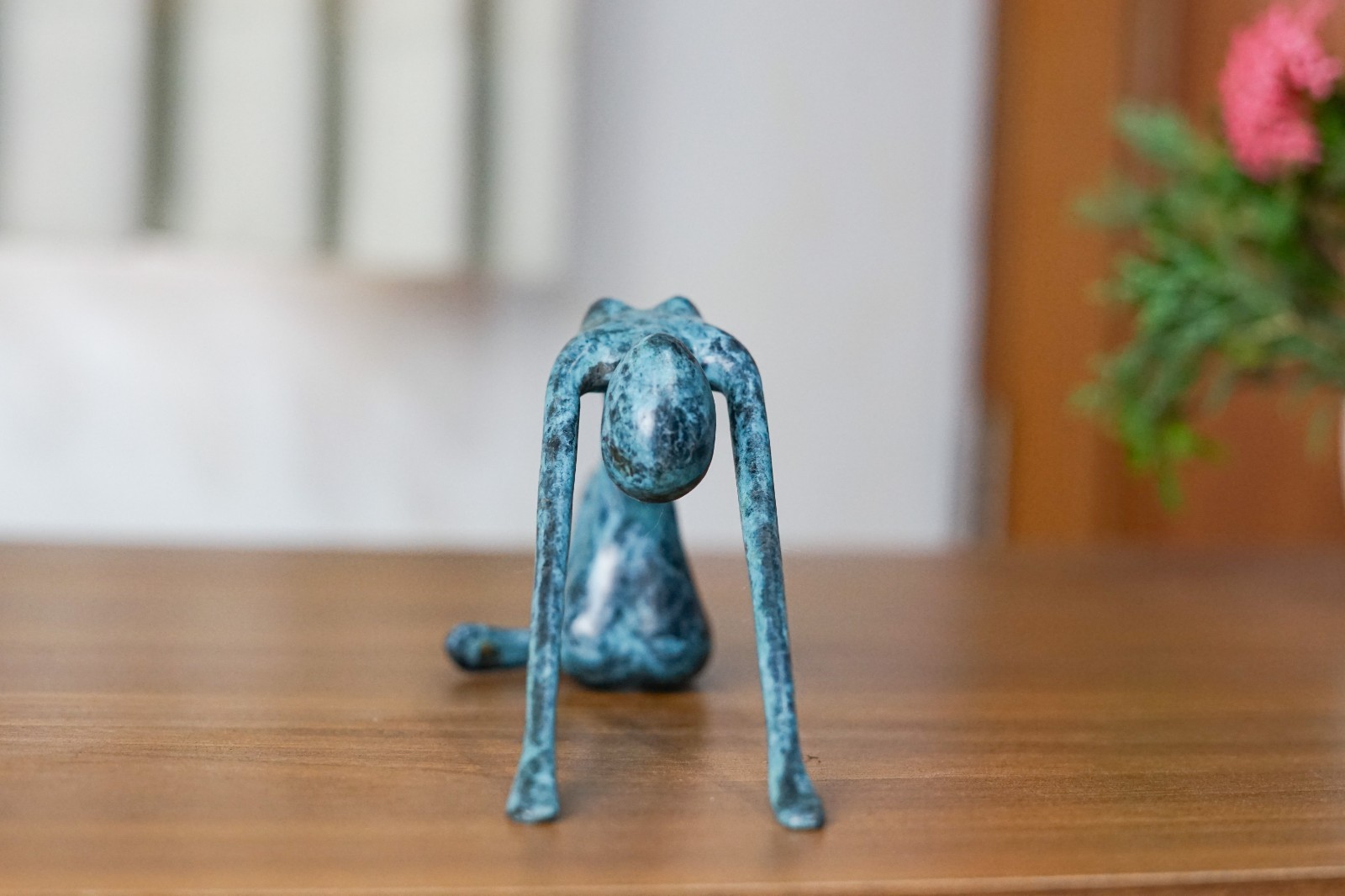 Abstract Body Art 11.4 inch, Vintage bronze sculpture, female nude, modern art