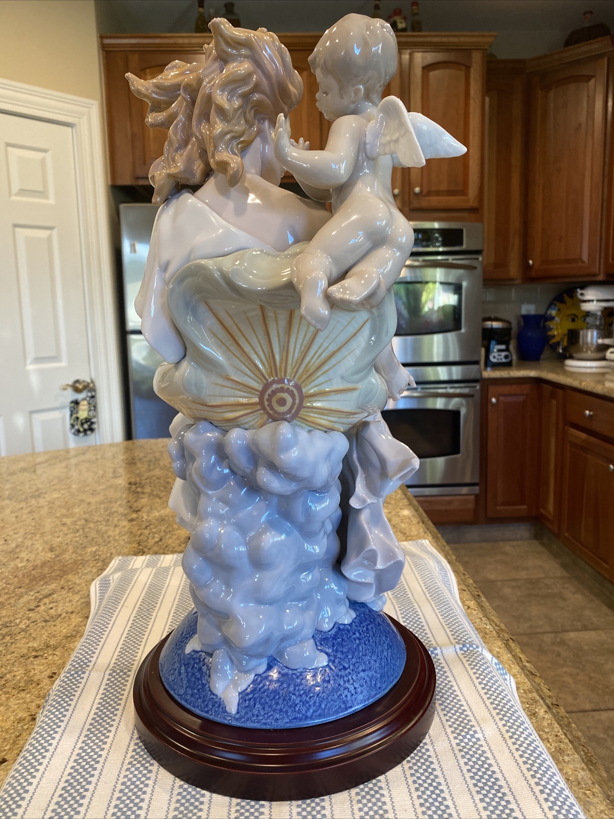 Lladro 1859 Father Sun- LimIted Edition w/ Wooden Base – Mint Condition