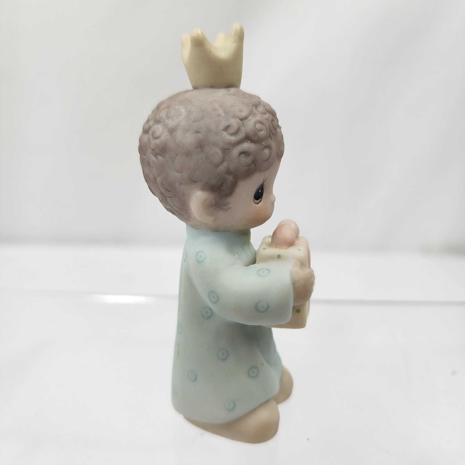 Precious Moments Nativity Come Let us Adore Him 3″ Miniature ’82 E2395 Wiseman 2