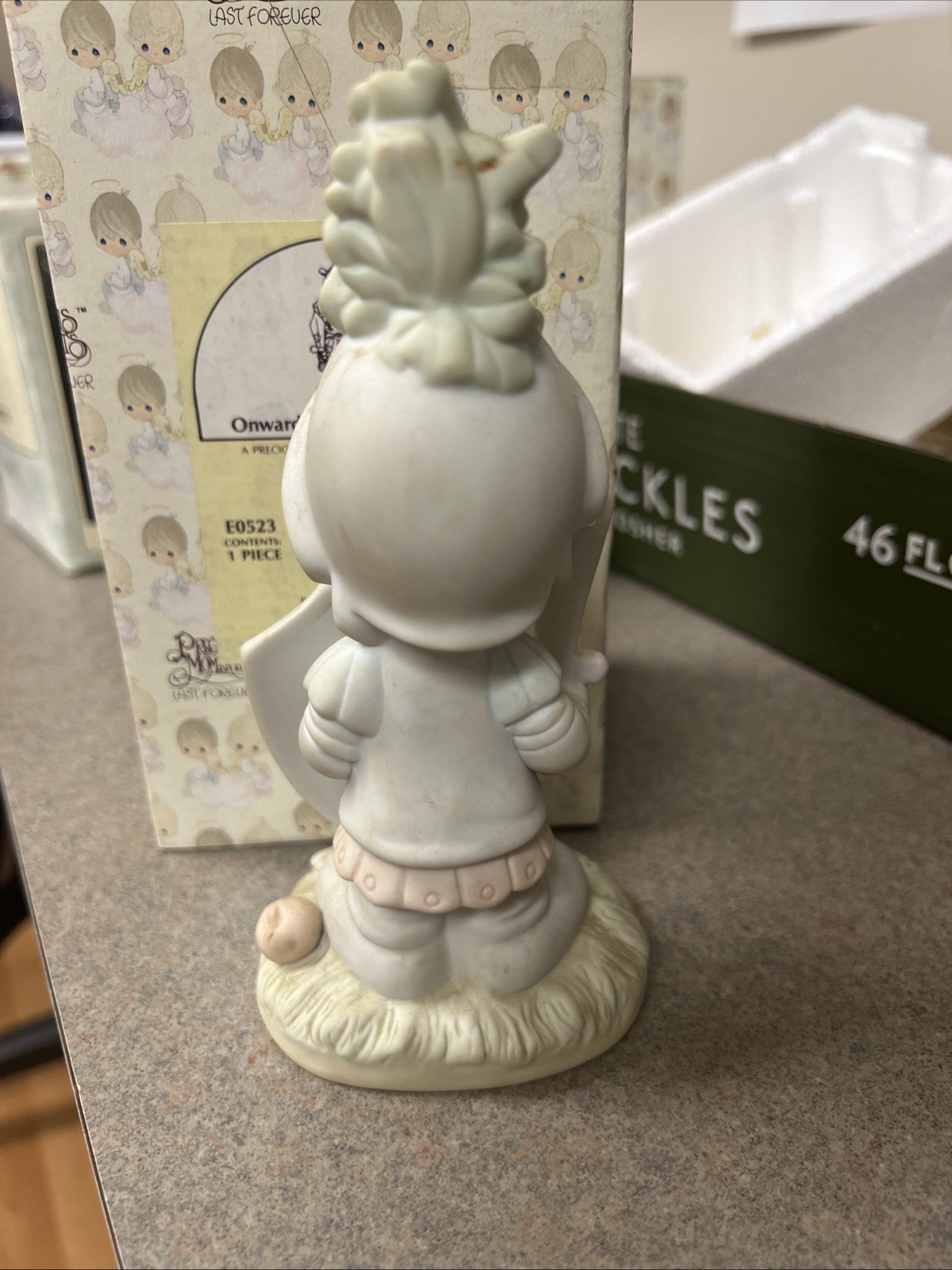 Precious Moments “Onward Christian Soldiers” 1983 E-0523 Enesco Figurine