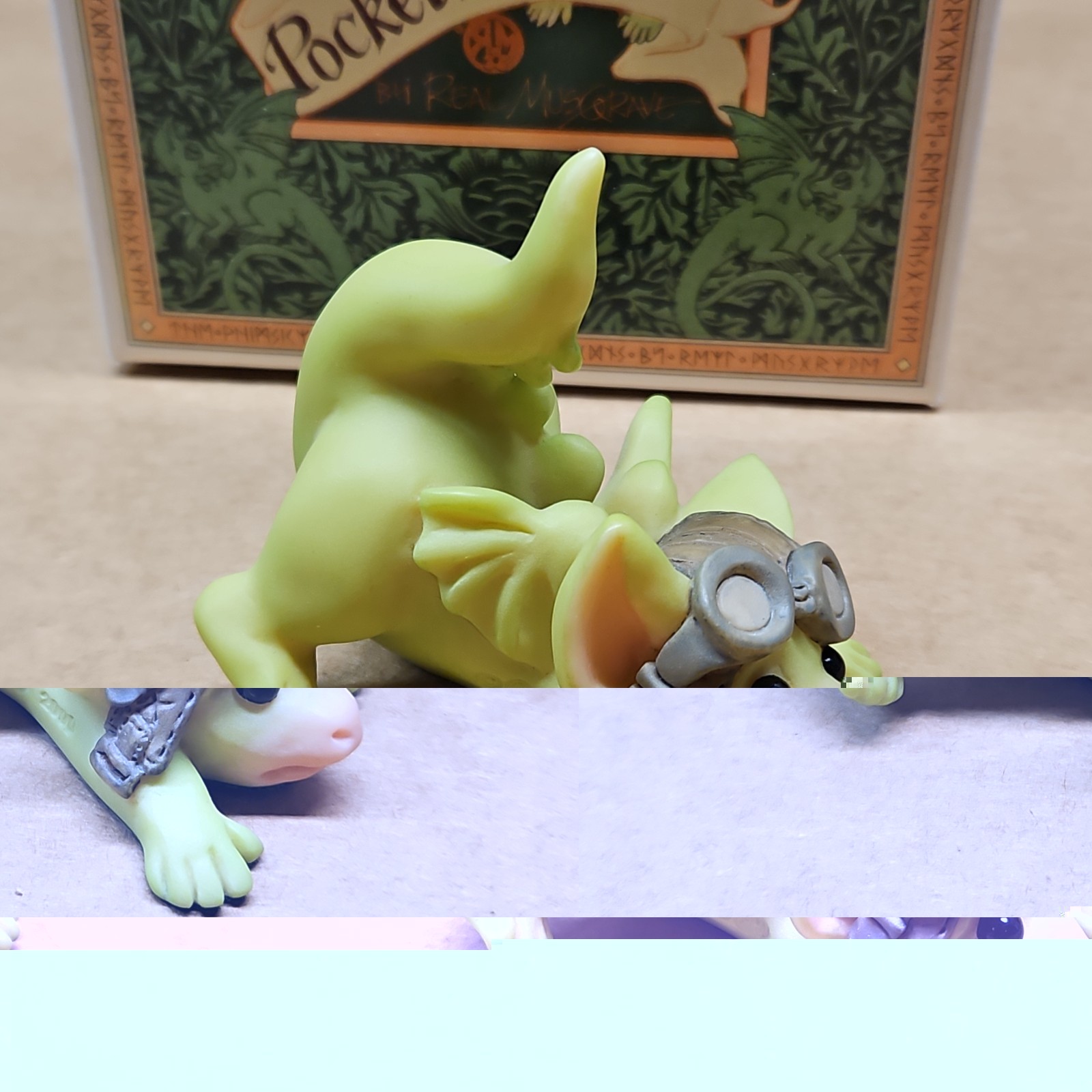 The Whimsical World Of Pocket Dragons System Crash 010009 Vintage Signed 10/01