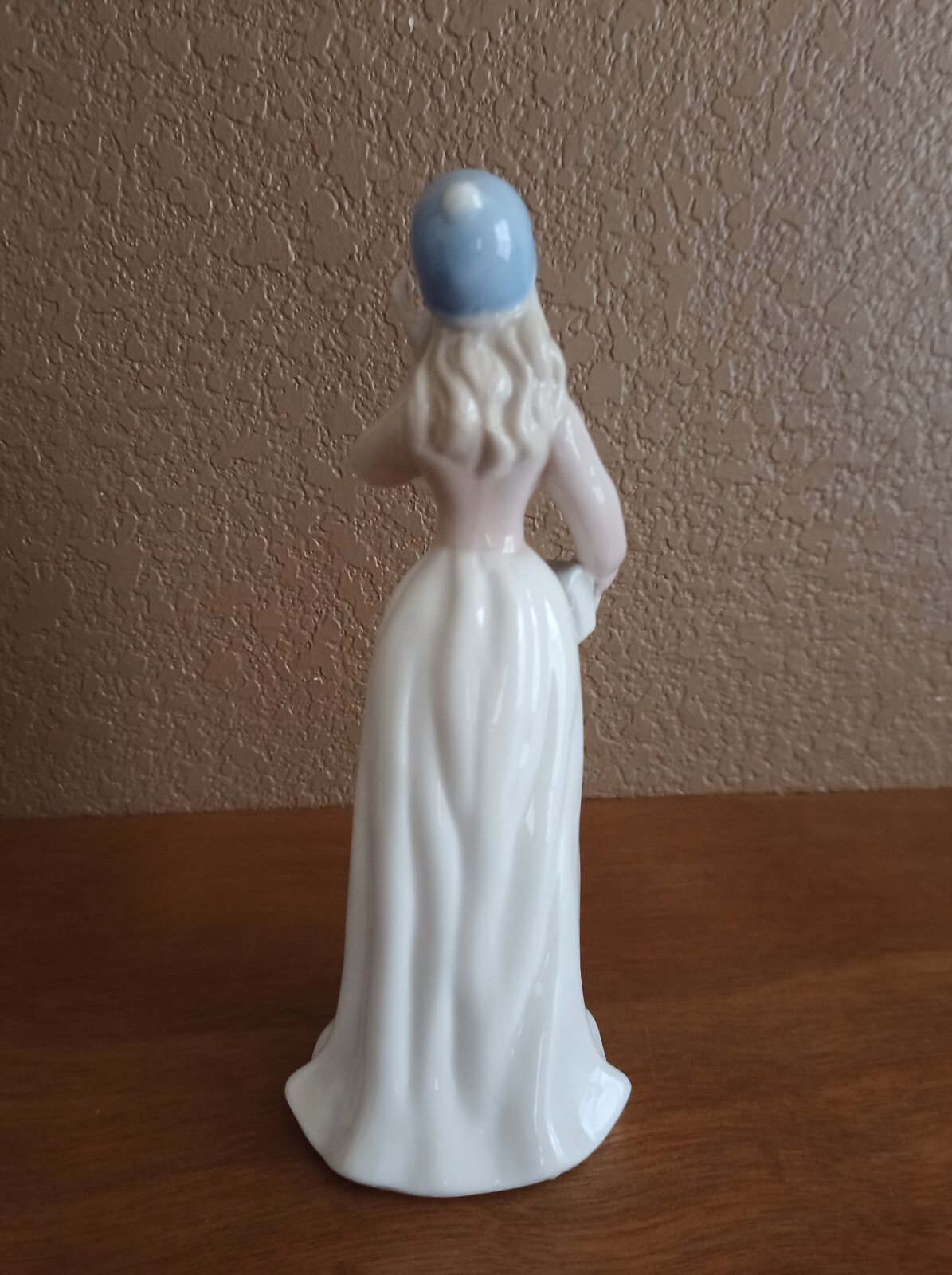 Vintage K’s Collection Figurine Woman Lady Girl Hat Book Over 8″ Tall!