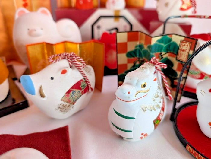 Japanese Zodiac Figurines Shofuku Junishi Lucky Charm Collection 17pcs Vintage