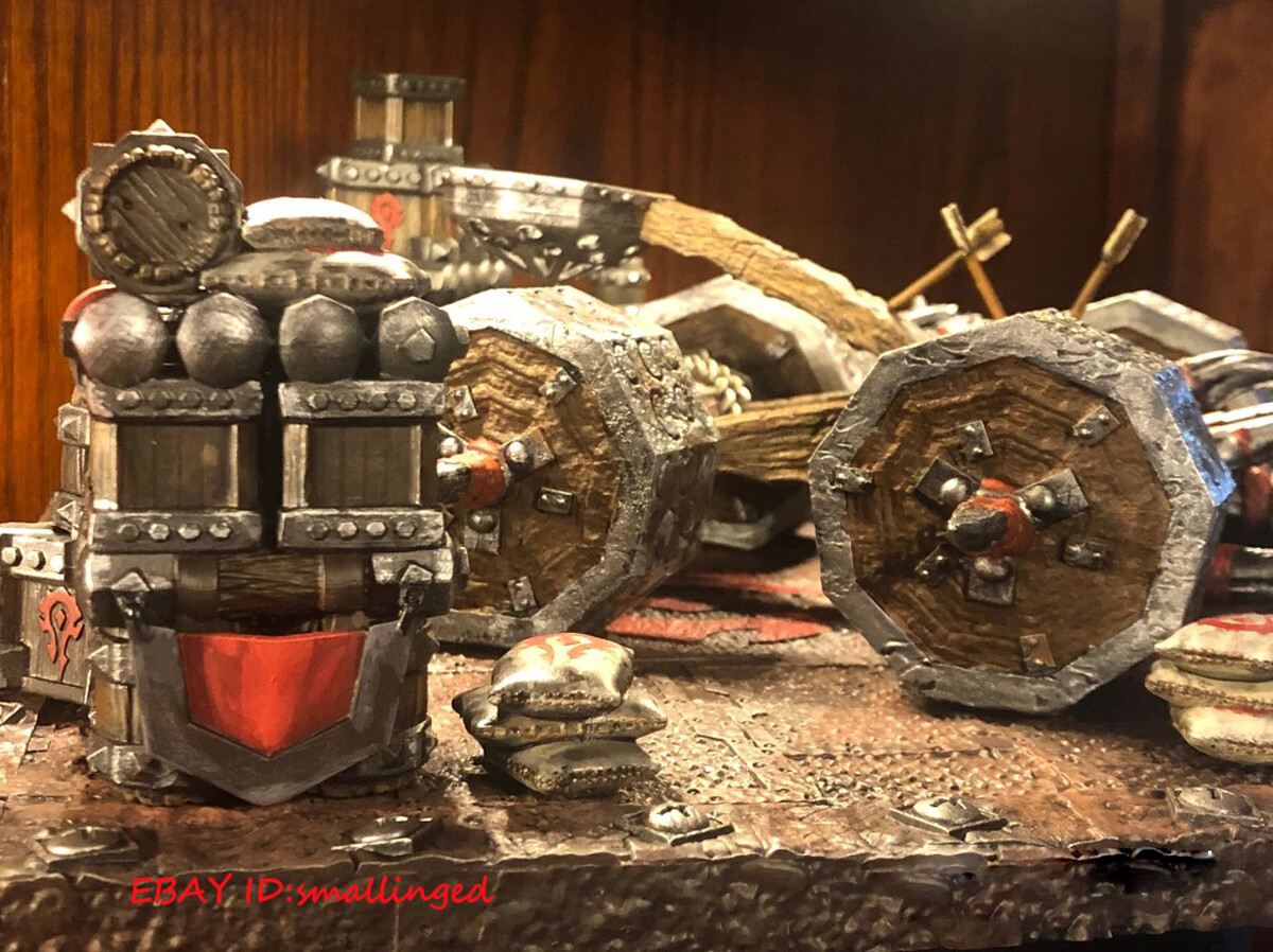 1/50 Scale WOW Blizzard Orgrimmar GULDAN Warcraft scene stone thrower