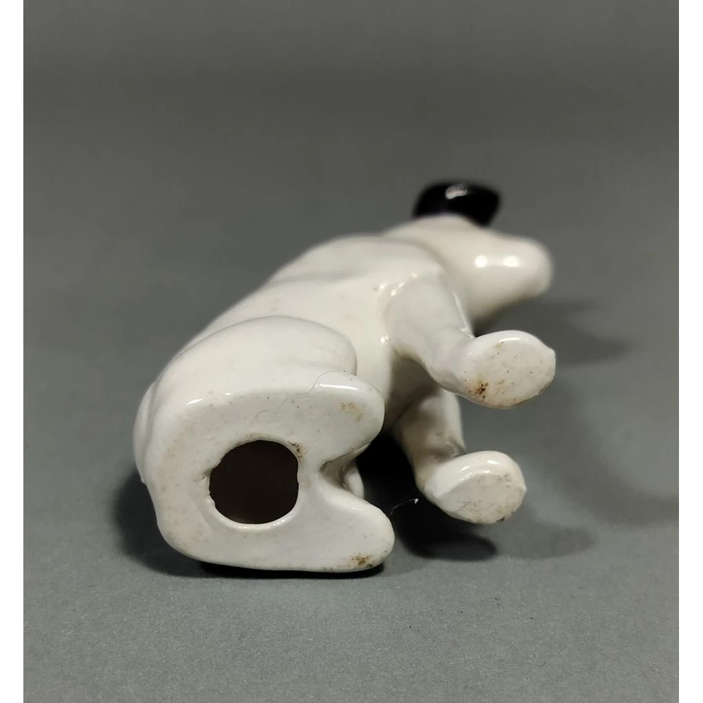 Rare Miniature RCA Victor Nipper Dog Figurine 2.5″ Porcelain Vintage Cute Mint