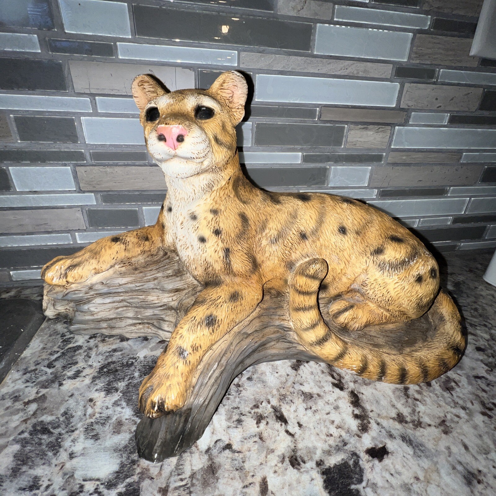 Vintage Original by Castagna Cheetah Figurine 1994 Made in Italy