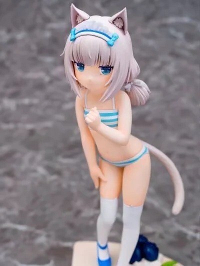 2Pcs/Set Anime NEKOPARA Vanilla Chocola Cake Style PVC Figure New No Box 20cm