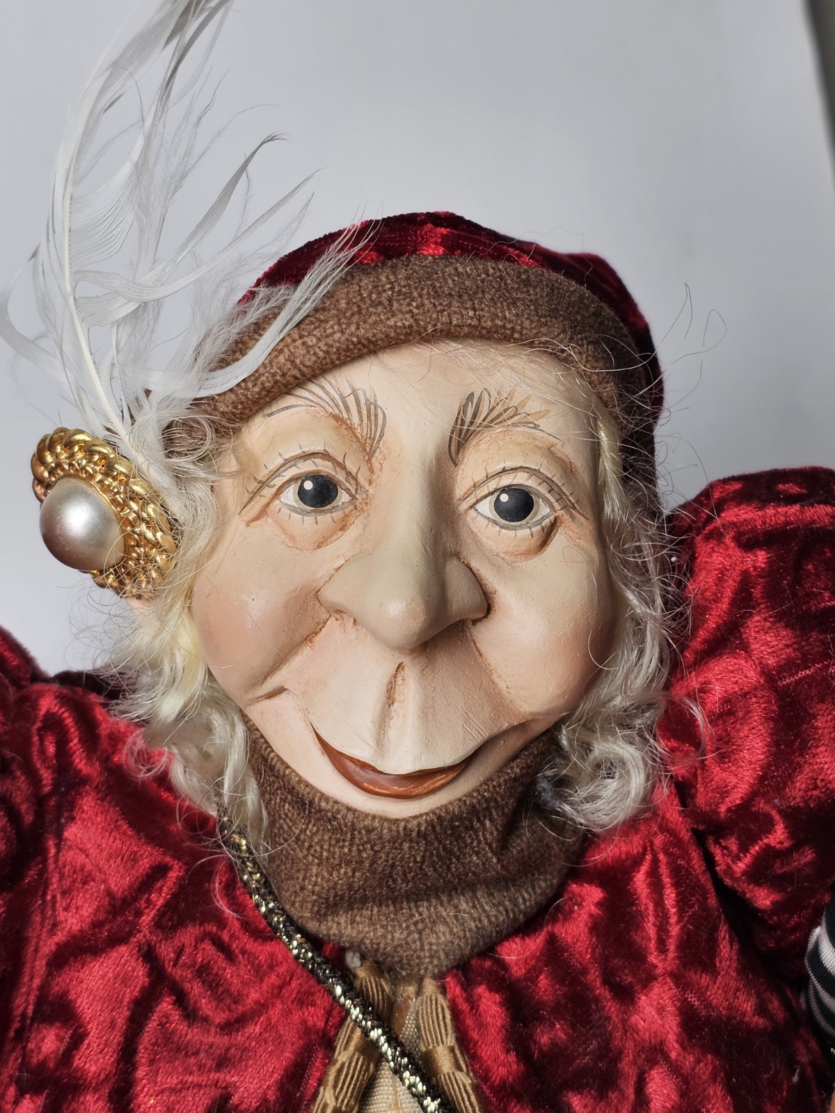 Vintage The Lam Lee Group Shakespearean Jester Fairie Elf Doll Collectable
