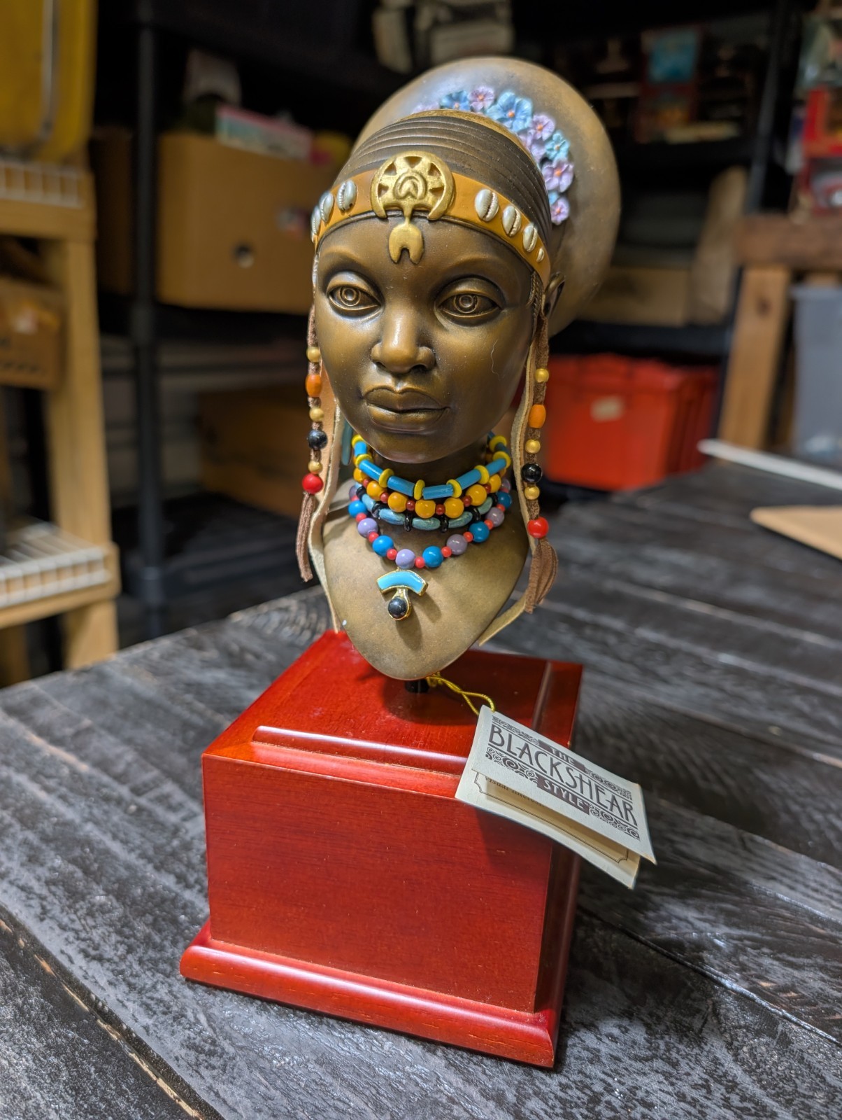 2006 THOMAS BLACKSHEAR DEPT 56 AFRICAN AMERICAN – Faces of Beauty w/Tag