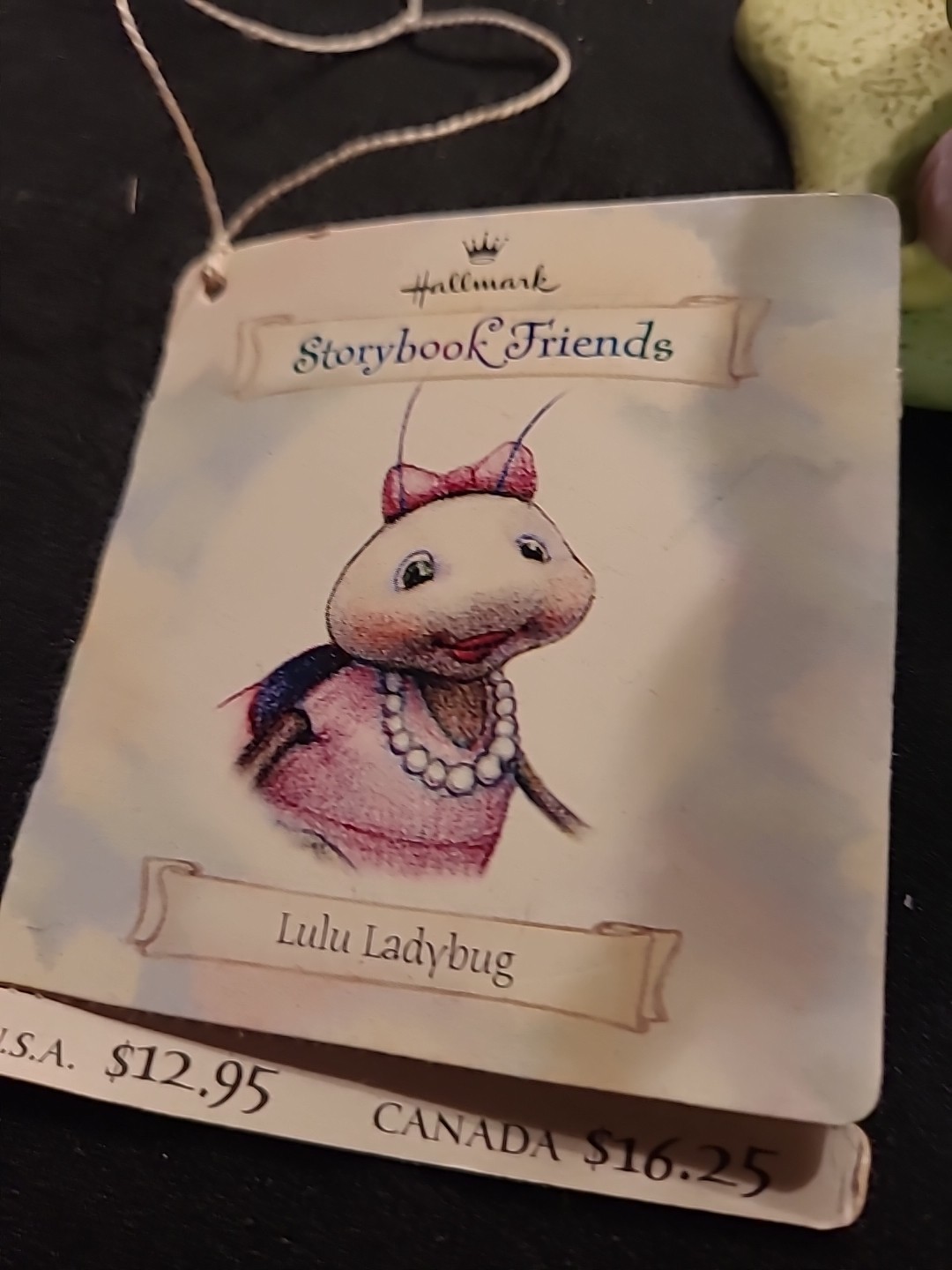 Hallmark Lulu Ladybug and Her Son Louie Storybook Friends Figurine 1998