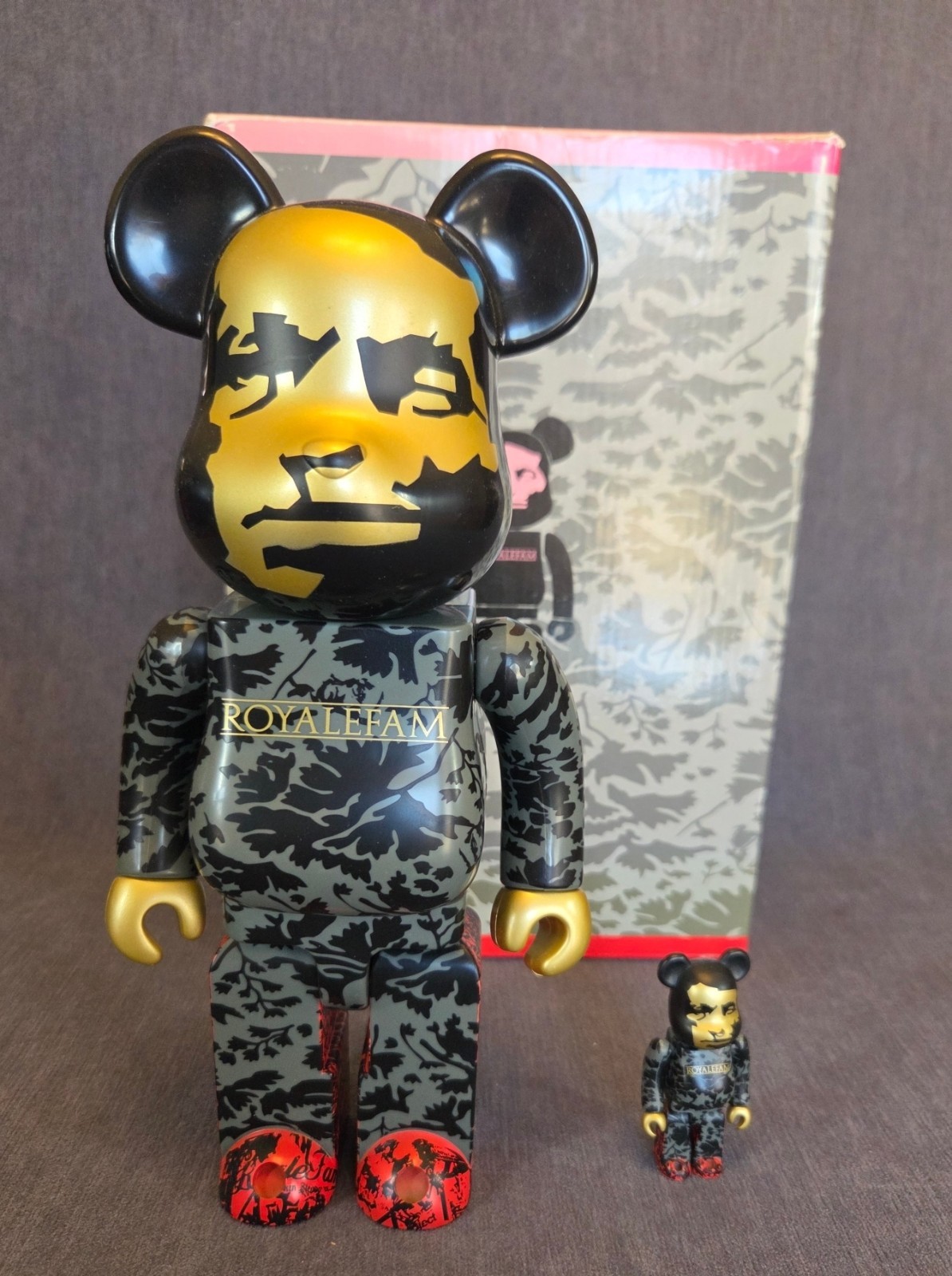 Bear Brick SBTG Royal Fam, 100% & 400% Set