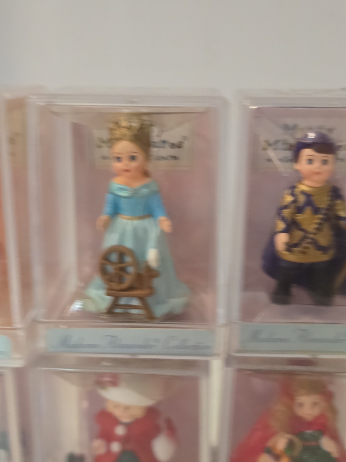 VTG Hallmark Madame Alexander Doll Merry Miniatures Lot Of 6 Christmas Artist