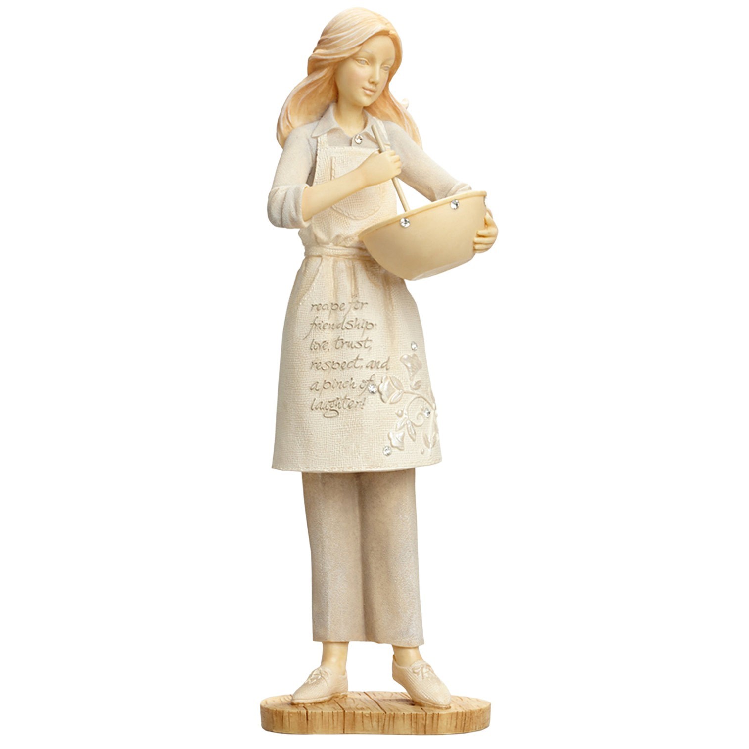 Foundations Recipe for Friendship Love Cooking Figurine 4044082 Kitchen New