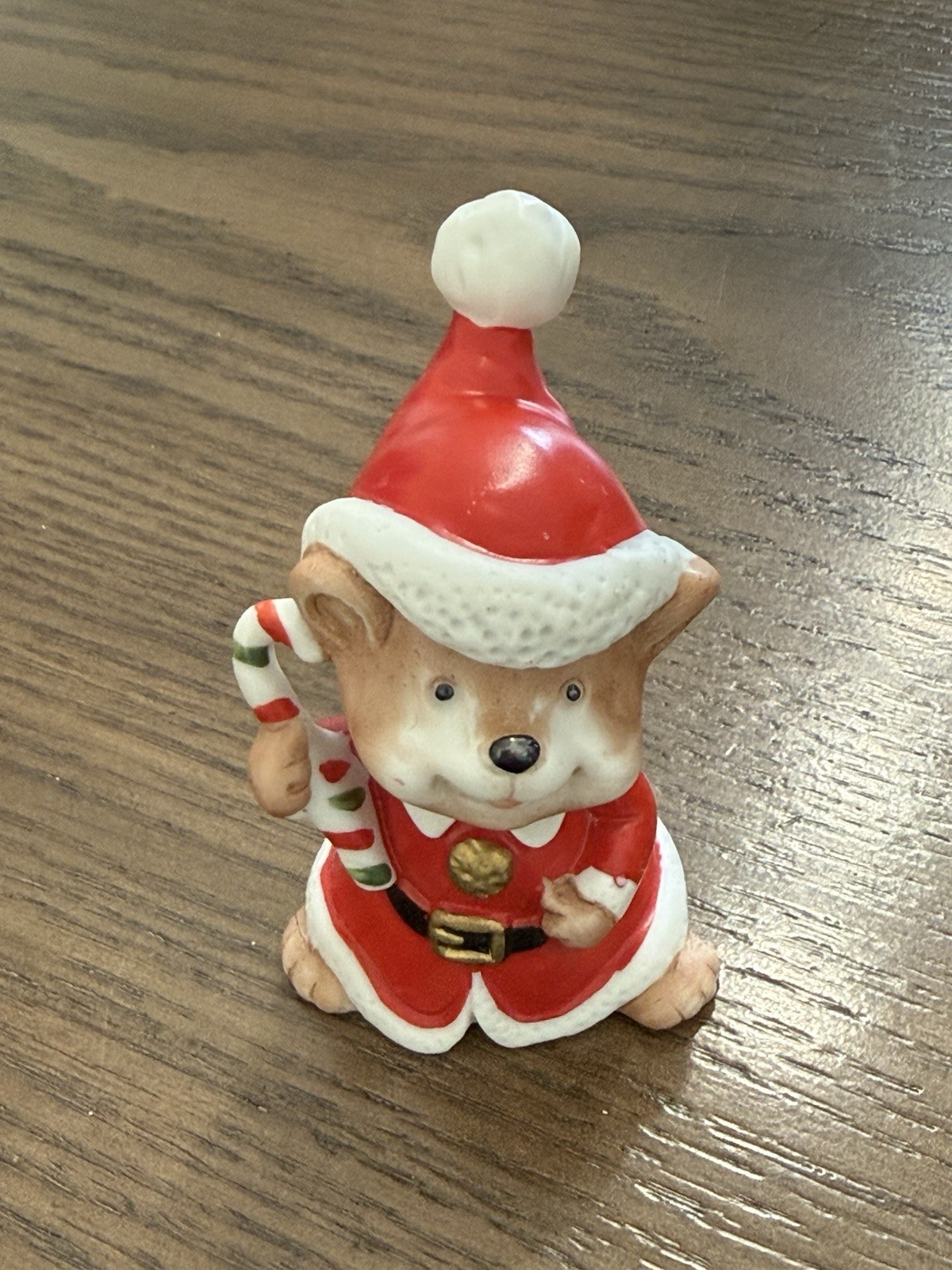 Vintage Homco Christmas Figurines Santa Family Bears (Set Of 3) Figurines #5600