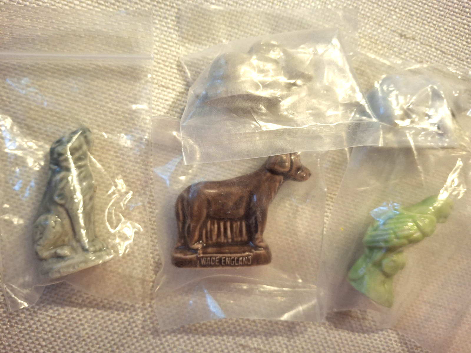 18 Red Rose Tea~WADE~Figurines~16 diff~Original BAGS~Owl/Marine life/Dog/Cat~etc