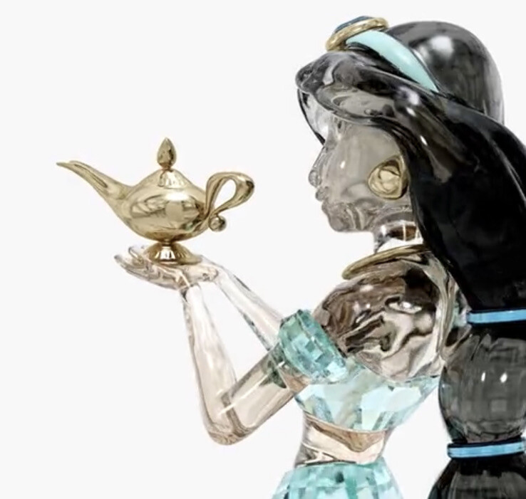 NIB Swarovski Disney 2020 Aladdin Princess Jasmine Crystal Figurine #5613423