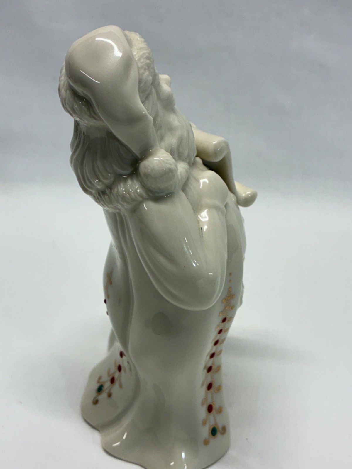 Lenox China Christmas Jewels Santa’s List 1994 1st Annual Holiday Santa Claus