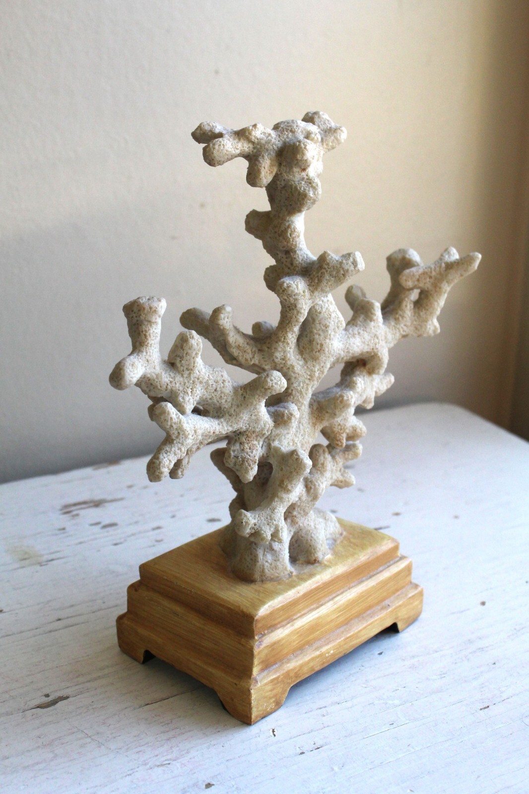 Greenware Ceramic Ocean Coral Sculpture Hand Painted Figurine Sea Mermaid Core