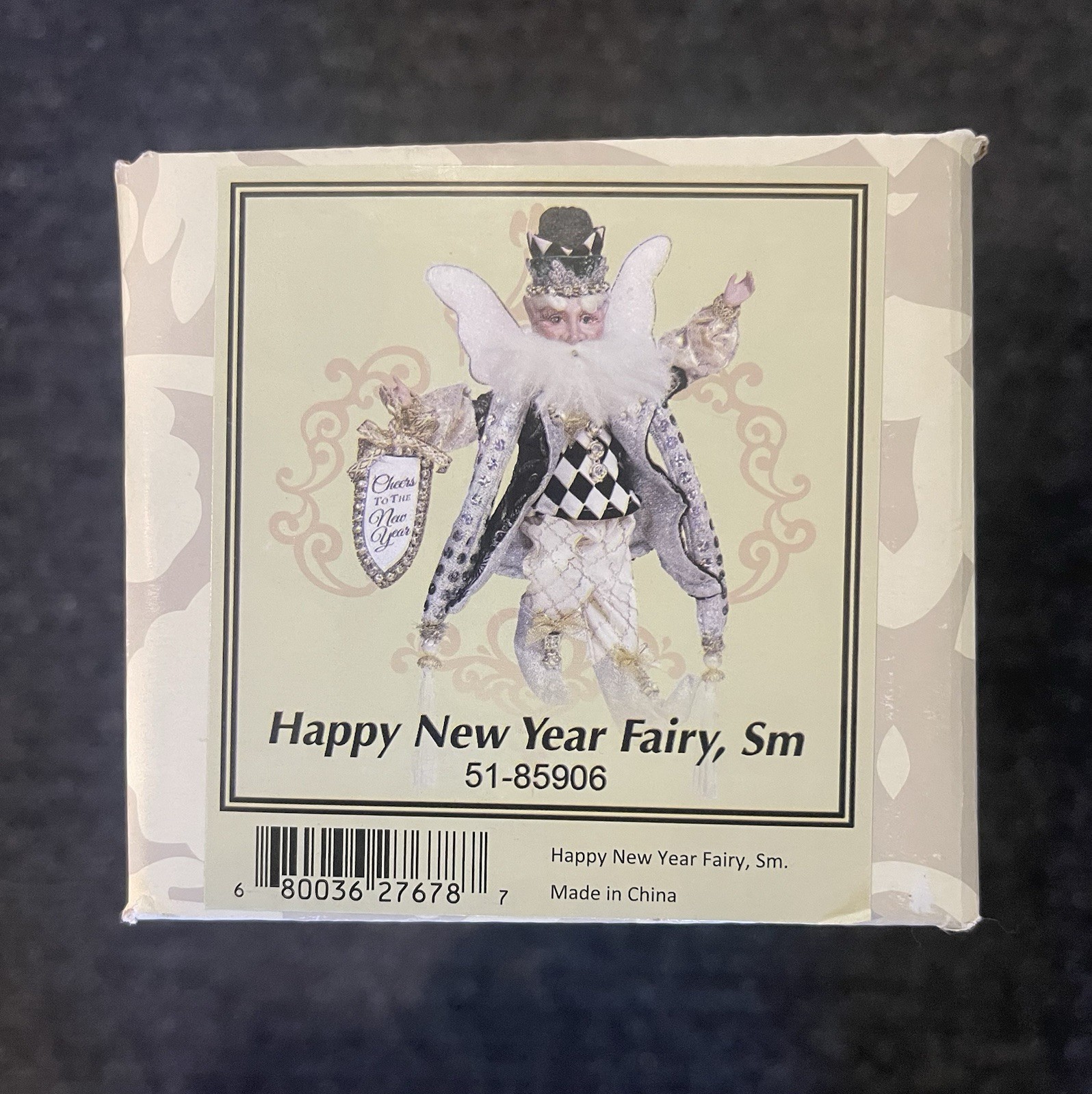 MARK RICHARDS 2018 HAPPY NEW YEAR FAIRY SM 51-85906 12”, 36/1200 ORIGINAL BOX
