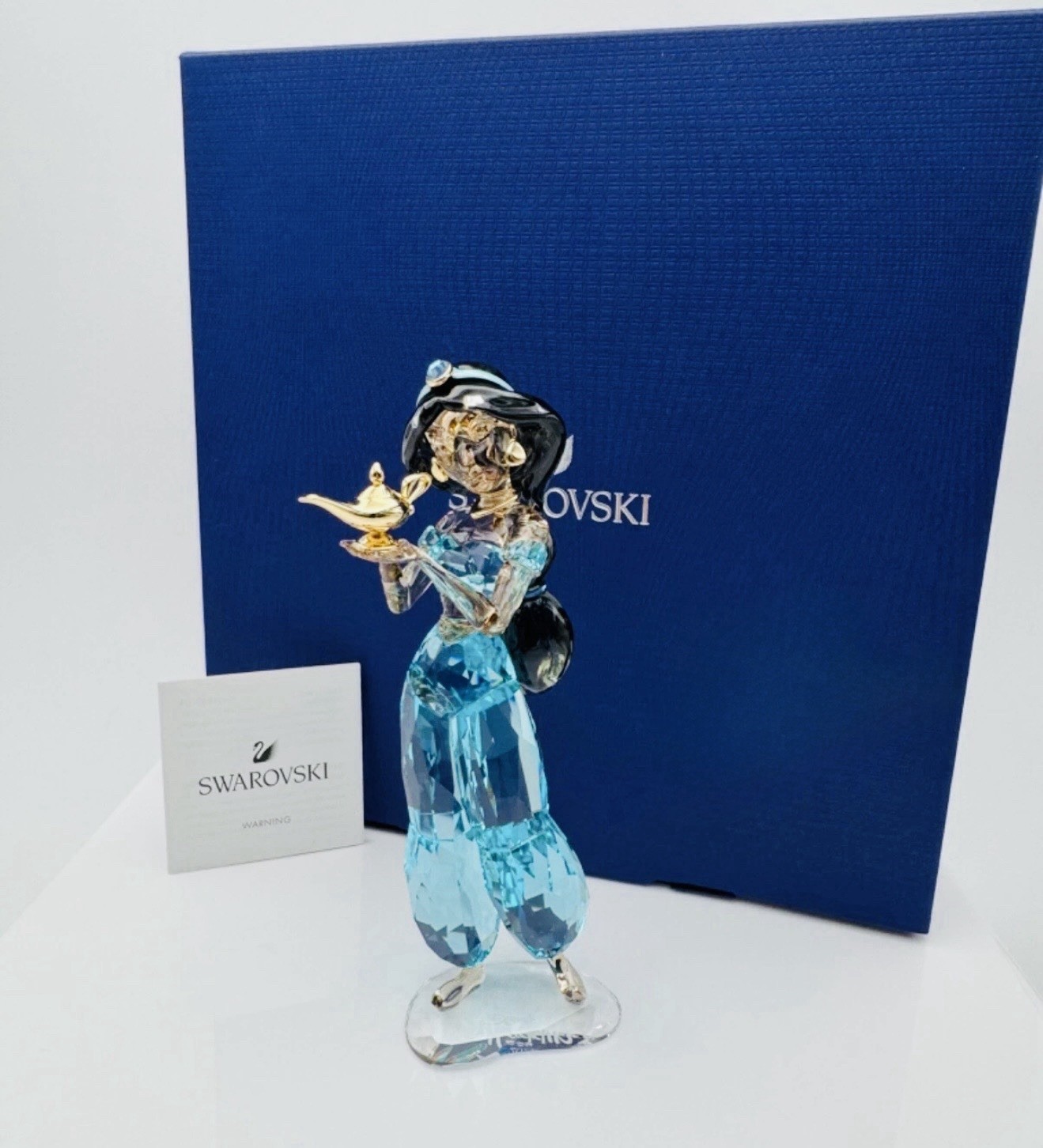 NIB Swarovski Disney 2020 Aladdin Princess Jasmine Crystal Figurine #5613423