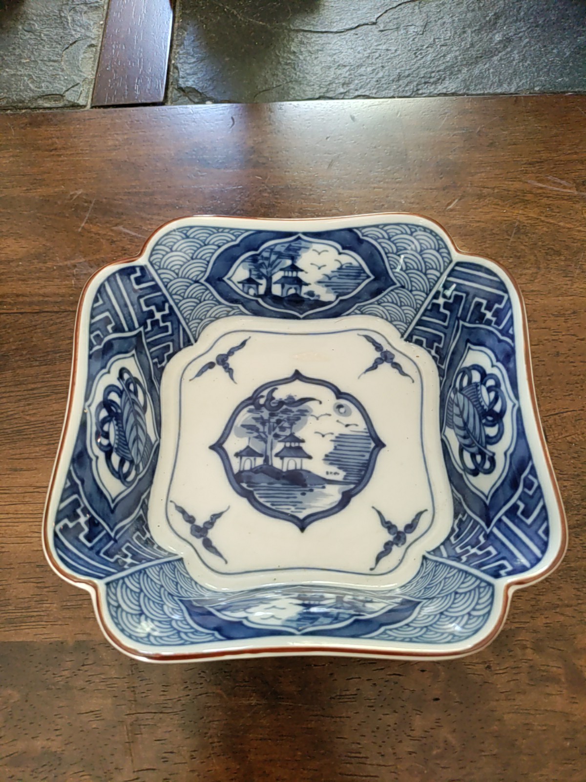 Andrea by Sadek Square Bowl 5.5 Inches