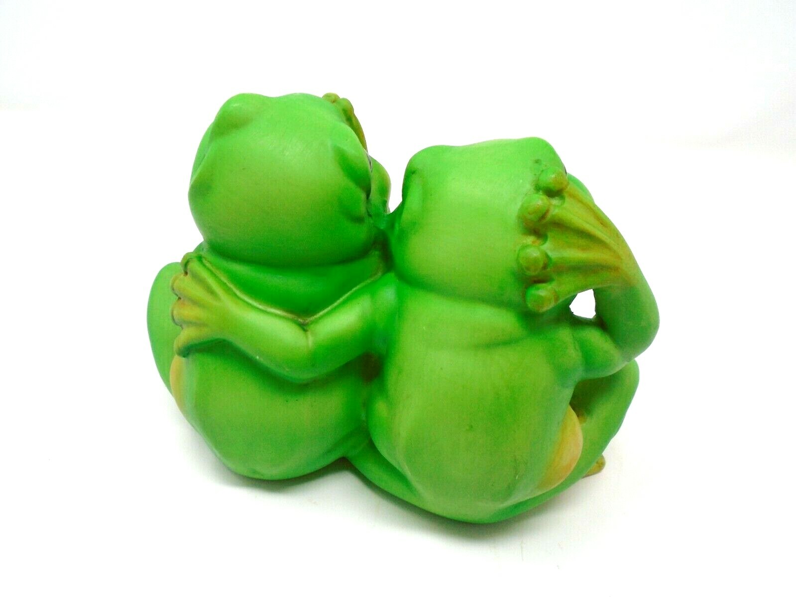 Fairy Garden Happy Frogs Playing Resin Collectable Figurines 5″ Tall x 6″ Wide