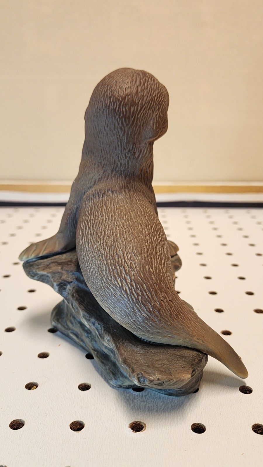 Homco Masterpiece Porcelain Seal Pup Figurine Vintage Hand Painted Marine Animal