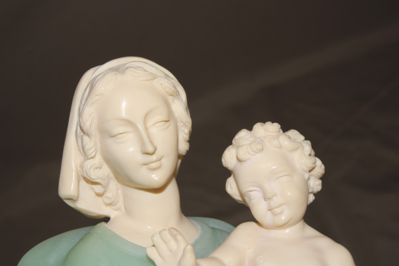 Beautiful Bianchi Gino Ruggeri Madonna Mary & Child Jesus Italy Statue 13.5″
