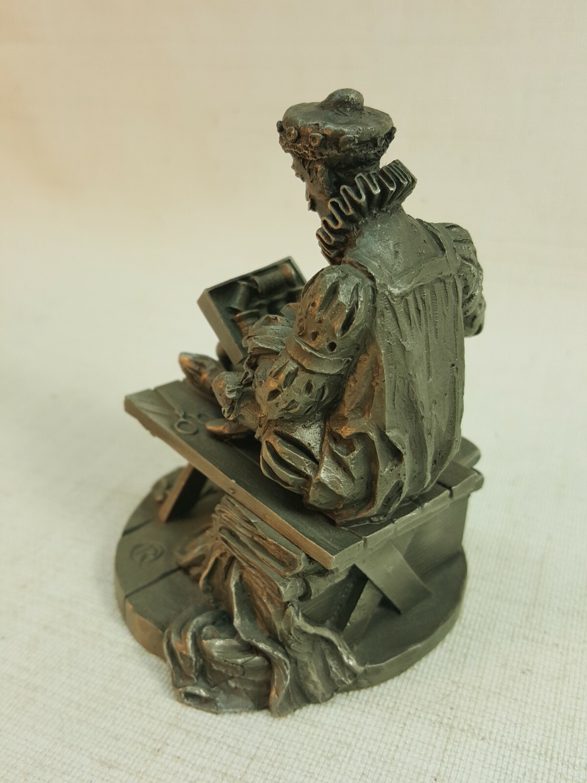 TAYLOR Franklin Mint Master Craftsman Renaissance Guilds Pewter Figure JC428