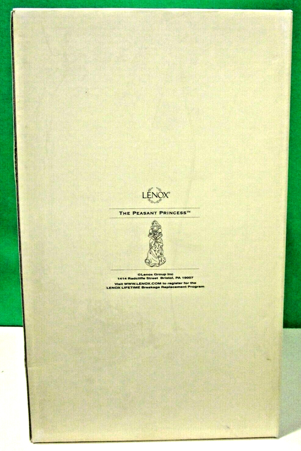 LENOX Legendary PEASANT PRINCESS Figurine — NEW in BOX with COA