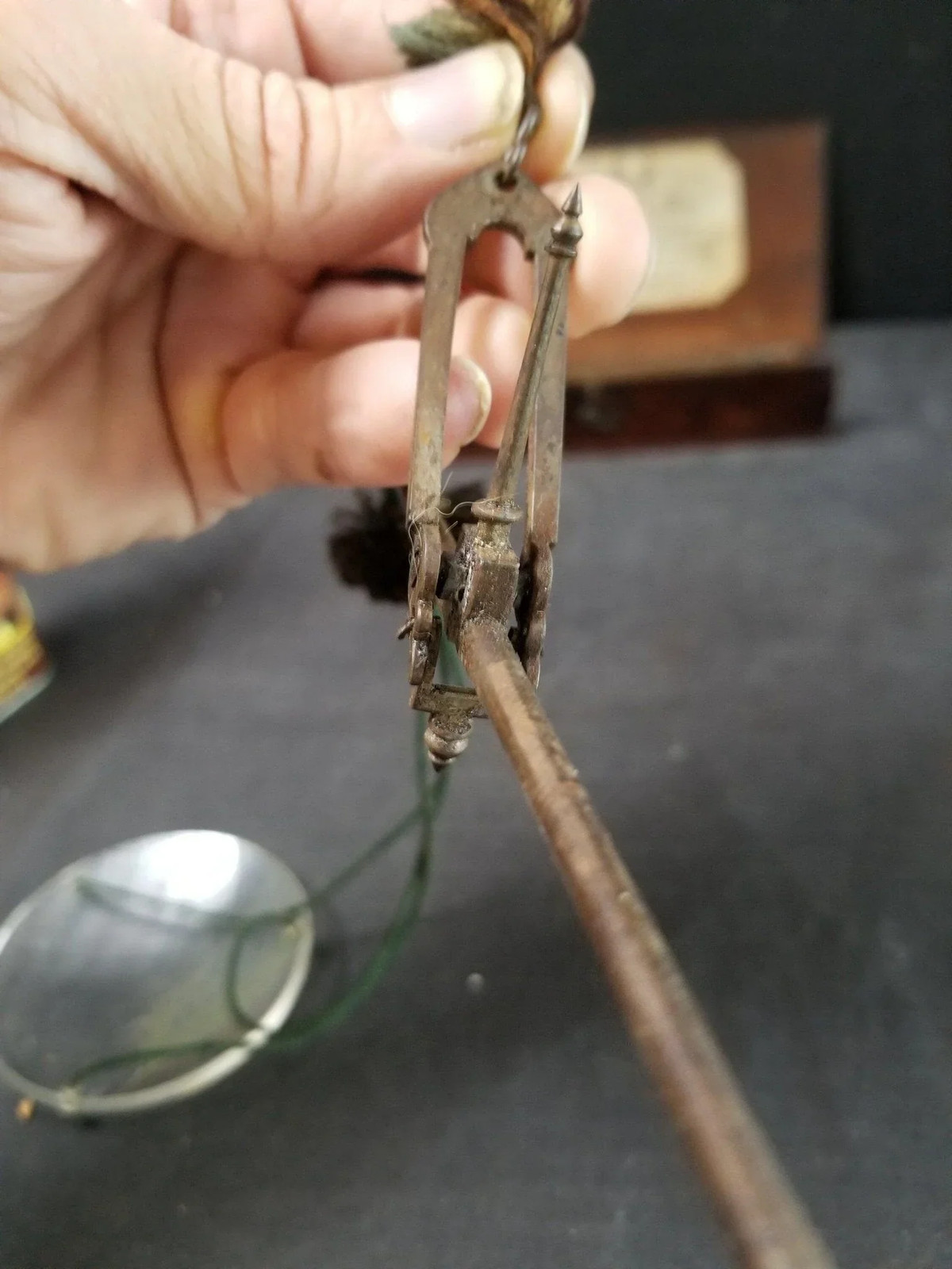 Antique De Grave, Short, & Fanner Portable Gold/Apothecary Scales c.1850