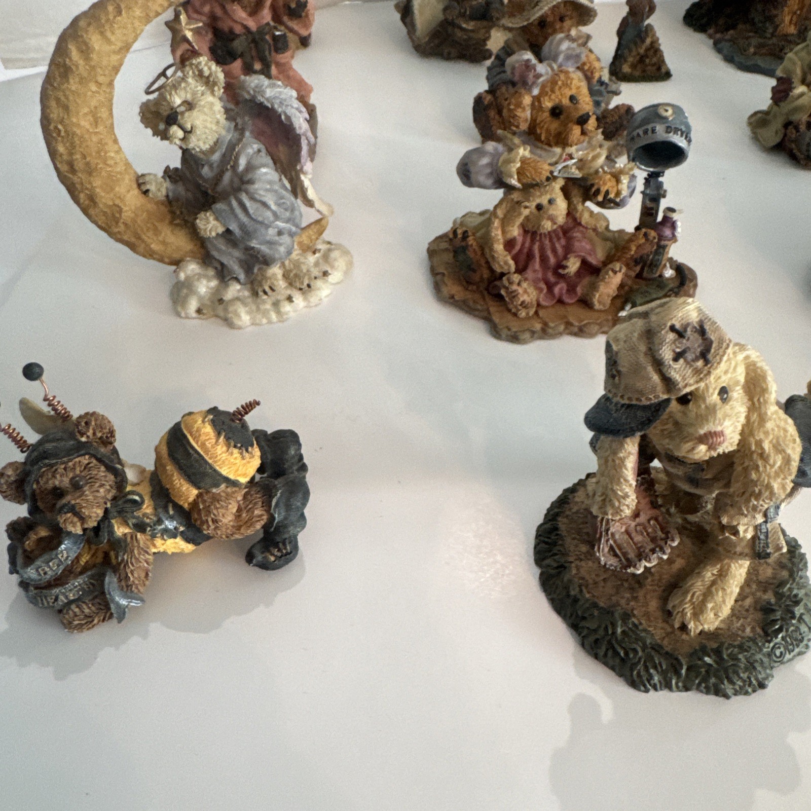 37 Boyds Bears And Friends Resin Figurines Mosty 1990s Some 2000s