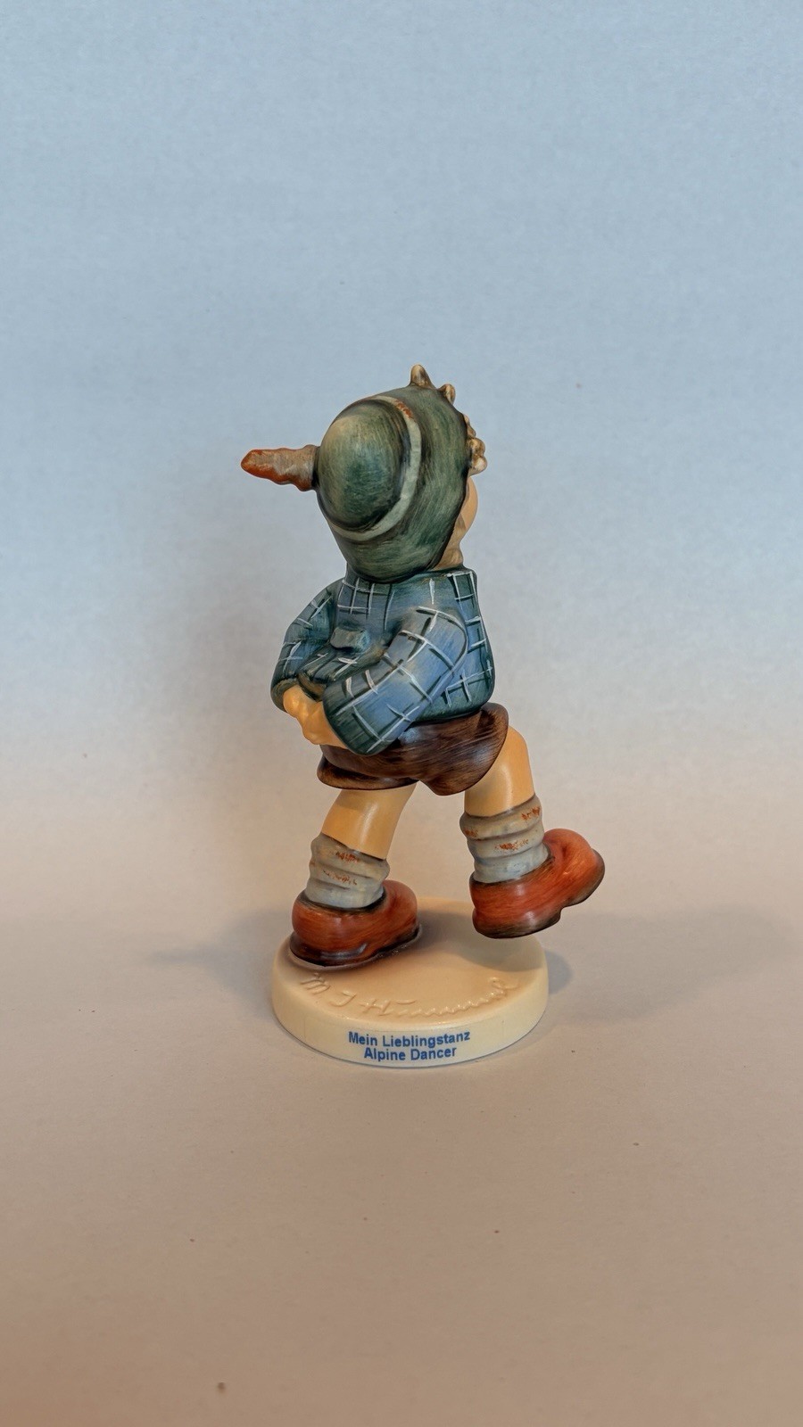 Alpine Dancer Limited Edition Hummel 2108/B and Marketplace Hummelscape