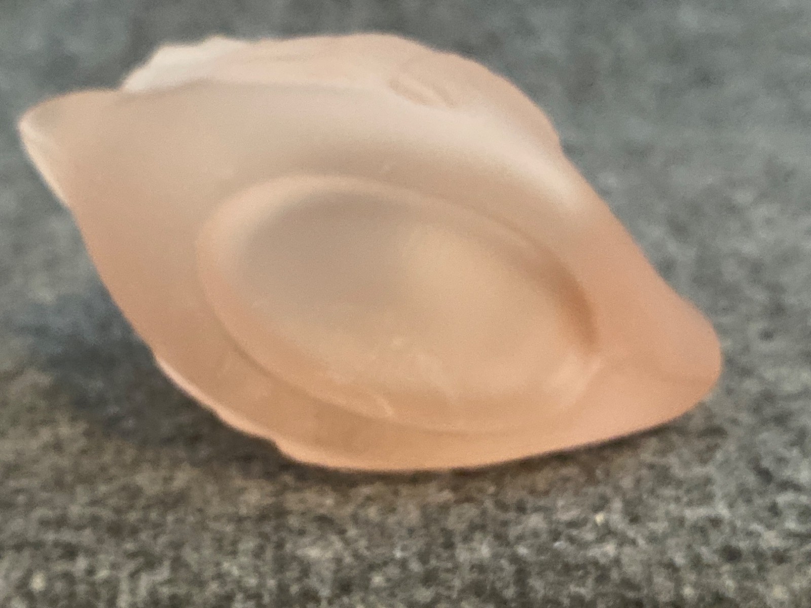 VTG Swan Frosted Pink Glass Figurine Jewelry Trinket Dish tea light cande 3″