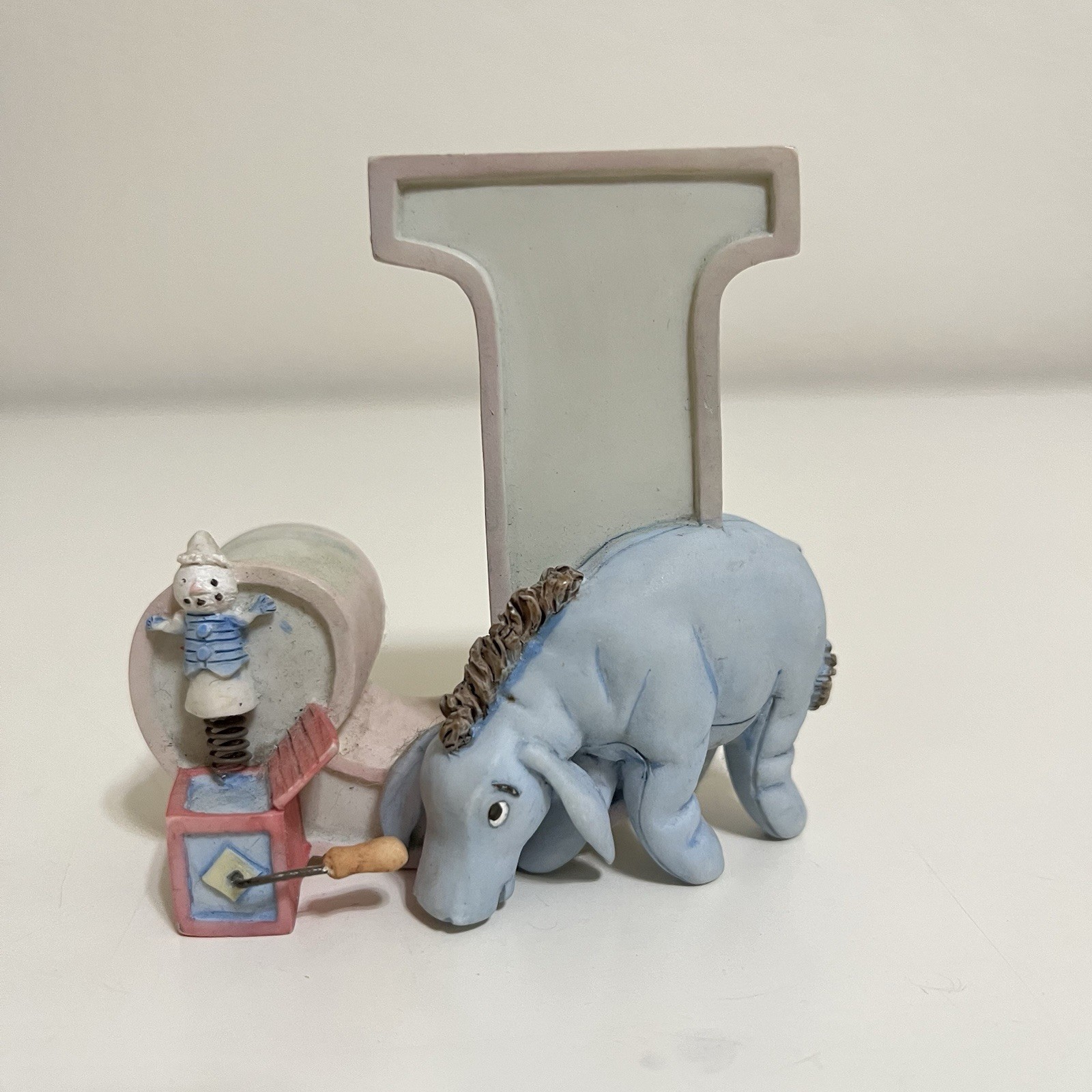 Disney Classic Winnie the Pooh Michel & Company Alphabet Letter “J” Eeyore