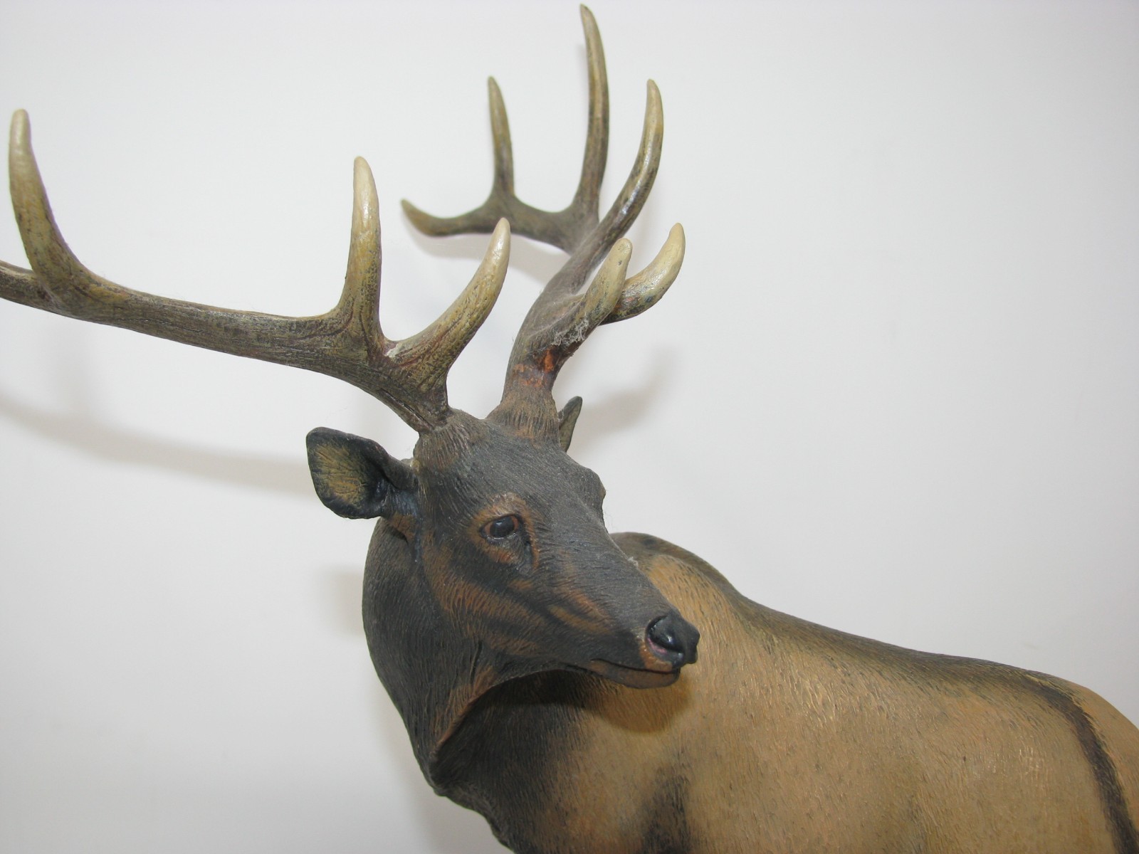 Danbury Mint ‘THE LEADER’ 12” Elk Sculpture – Monarchs Of The Wilderness – Rare