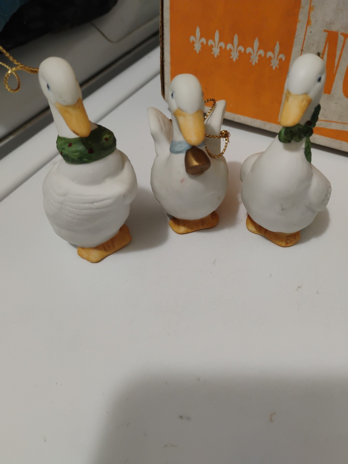 Vintage Set Of 3 Homeco Holiday Geese