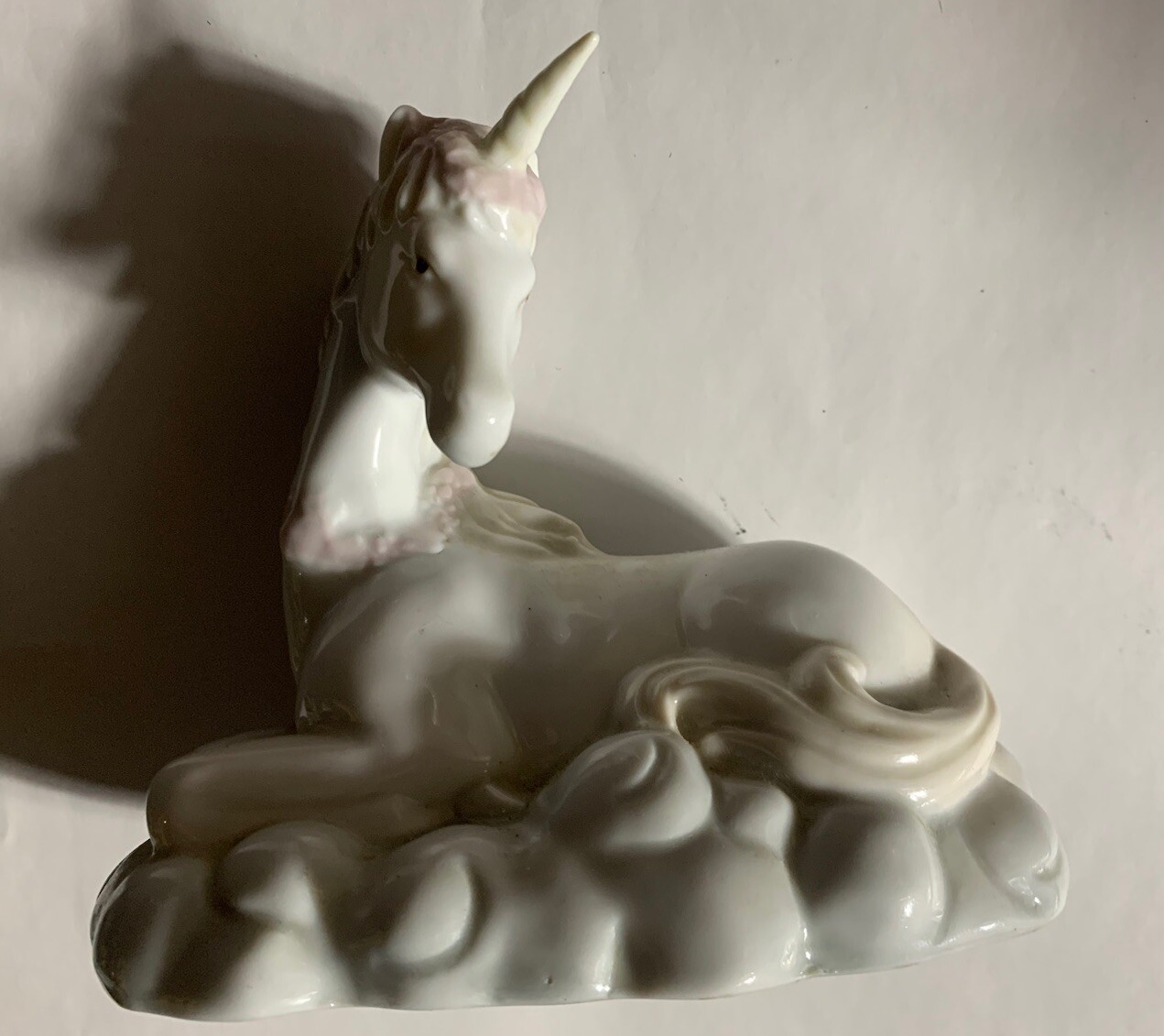 ARNART Porcelain Unicorn VTG, Works Mystical, Fantasy Art, Opalescent.EC 1989 RC