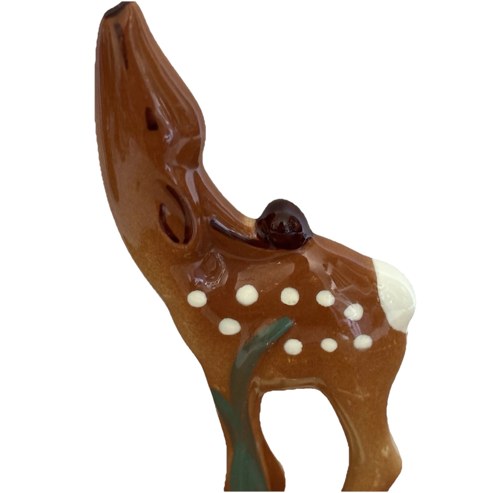 Vintage Spotted Deer Fawn Porcelain Made In USA