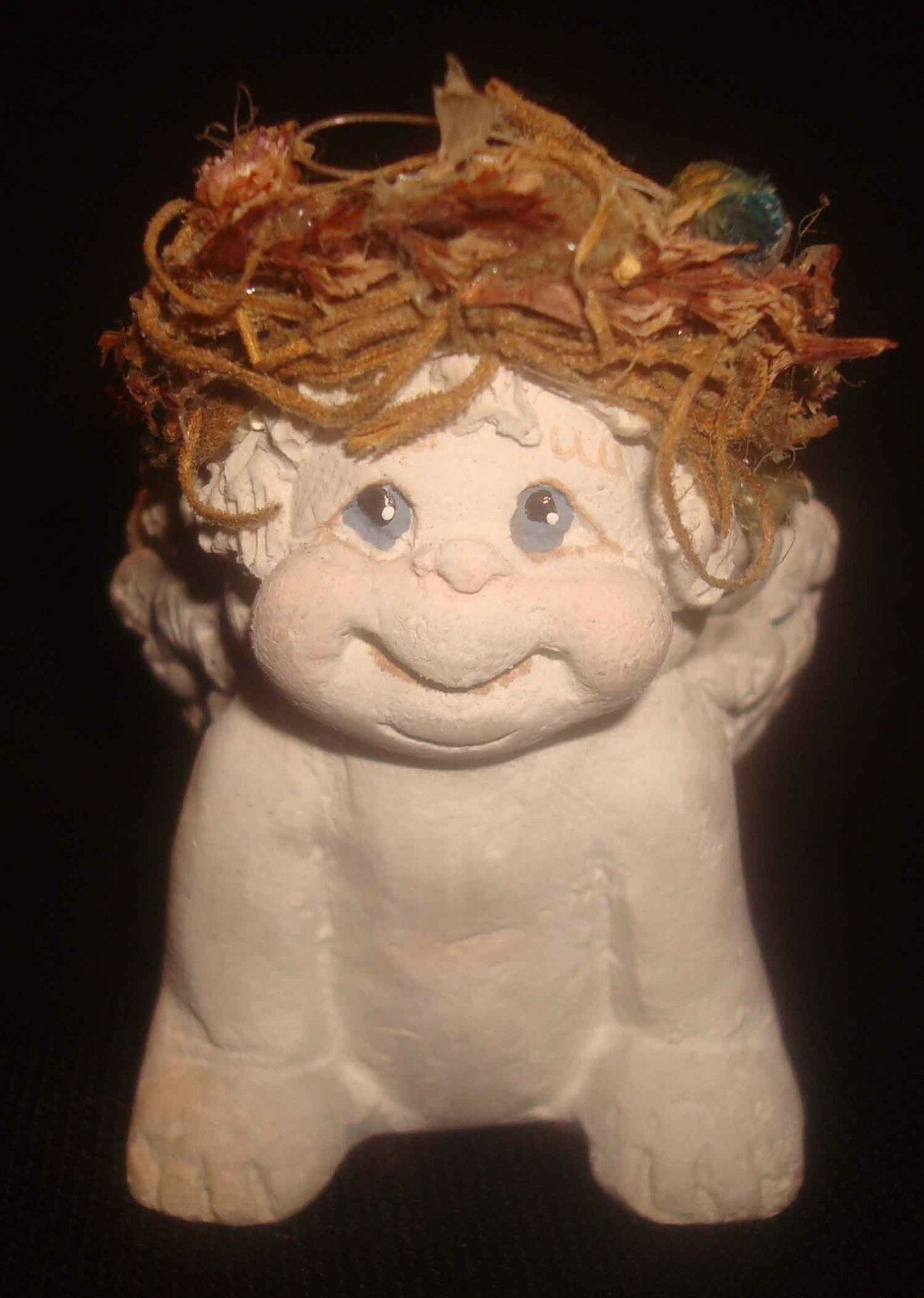 Dreamsicles Kristin Cast Art Miniature Push Up From Floor Angel Cherub Figurine