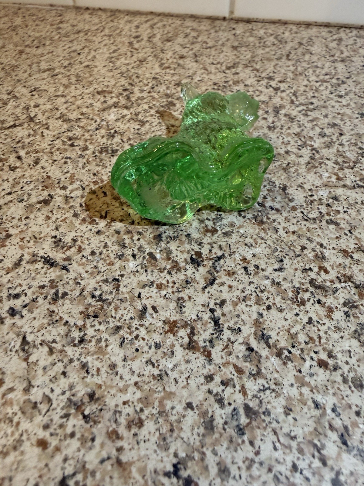 Boyd Light Green Scottie Dog Glass Figurine Aloe Green Boyd Scottie Dog