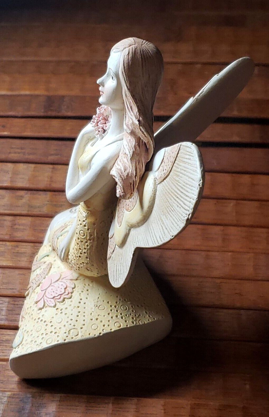Mia Flora Angel Star Figure Figurine Healing Bouquet Floral 5.5″