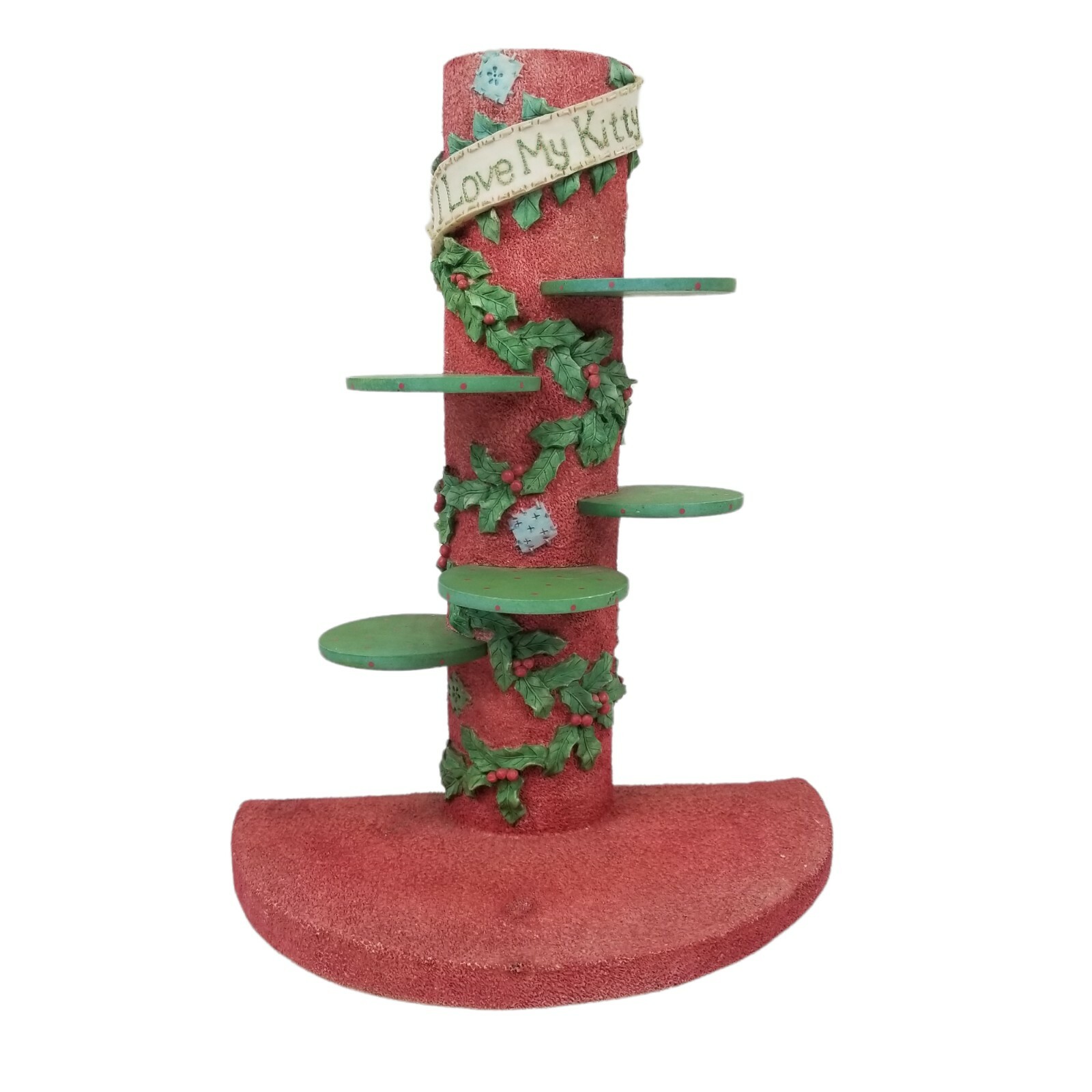 Rare Calico Kittens Display Shelf I Love My Kitty Freestanding CAK019 1995