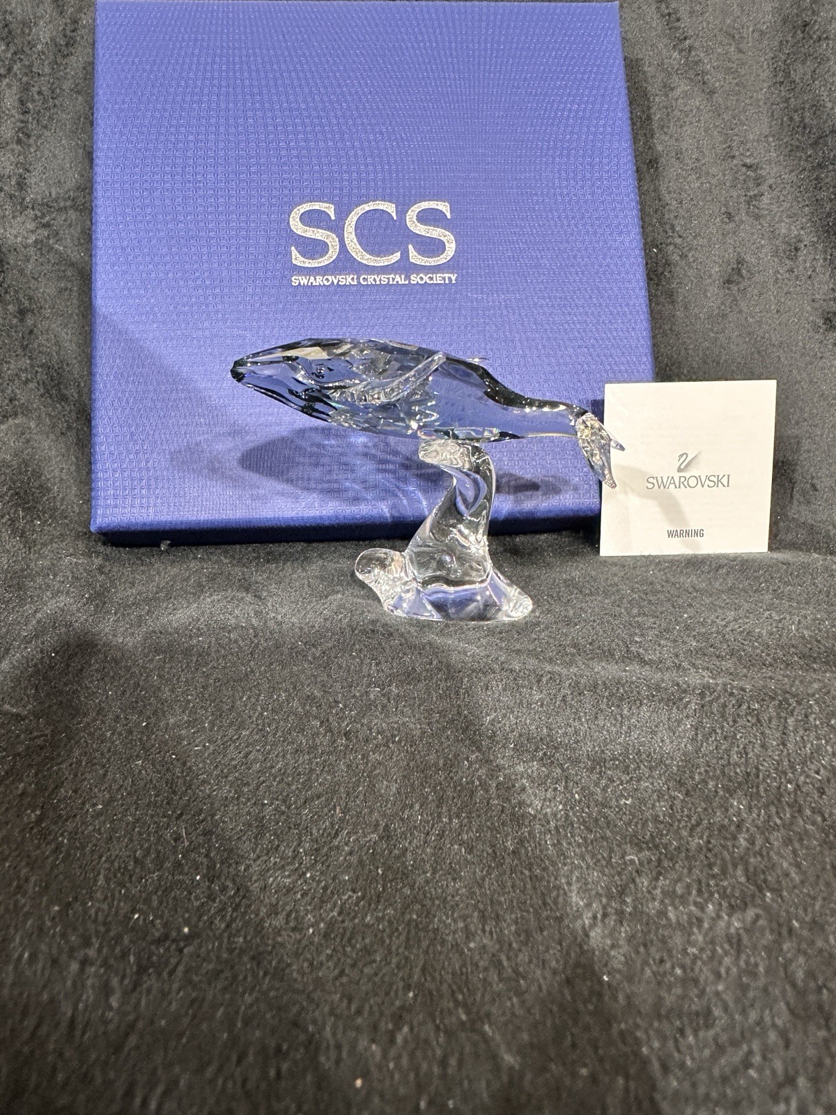 Swarovski “Young Whale” SCS 2012 Annual Edition W/ Box And Certificate