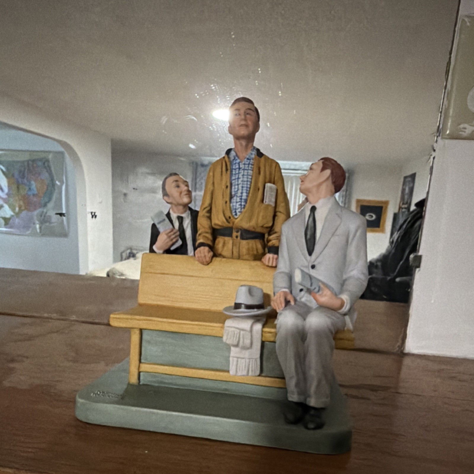 MINT Norman Rockwell Limited Edition Freedom of Speech Porcelain Figurine 1982
